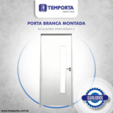 porta de madeira almofadada preço Francisco Morato