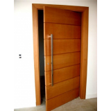 porta de madeira maciça preço Taboão da Serra